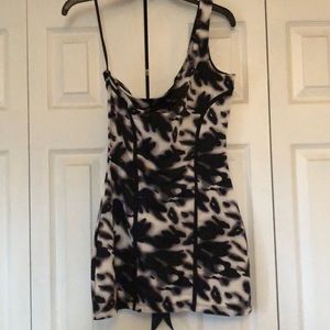 Printed Body Con Dress
